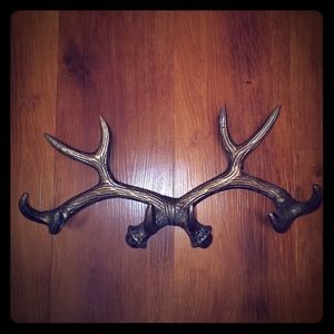 Faux decorative deer antlers